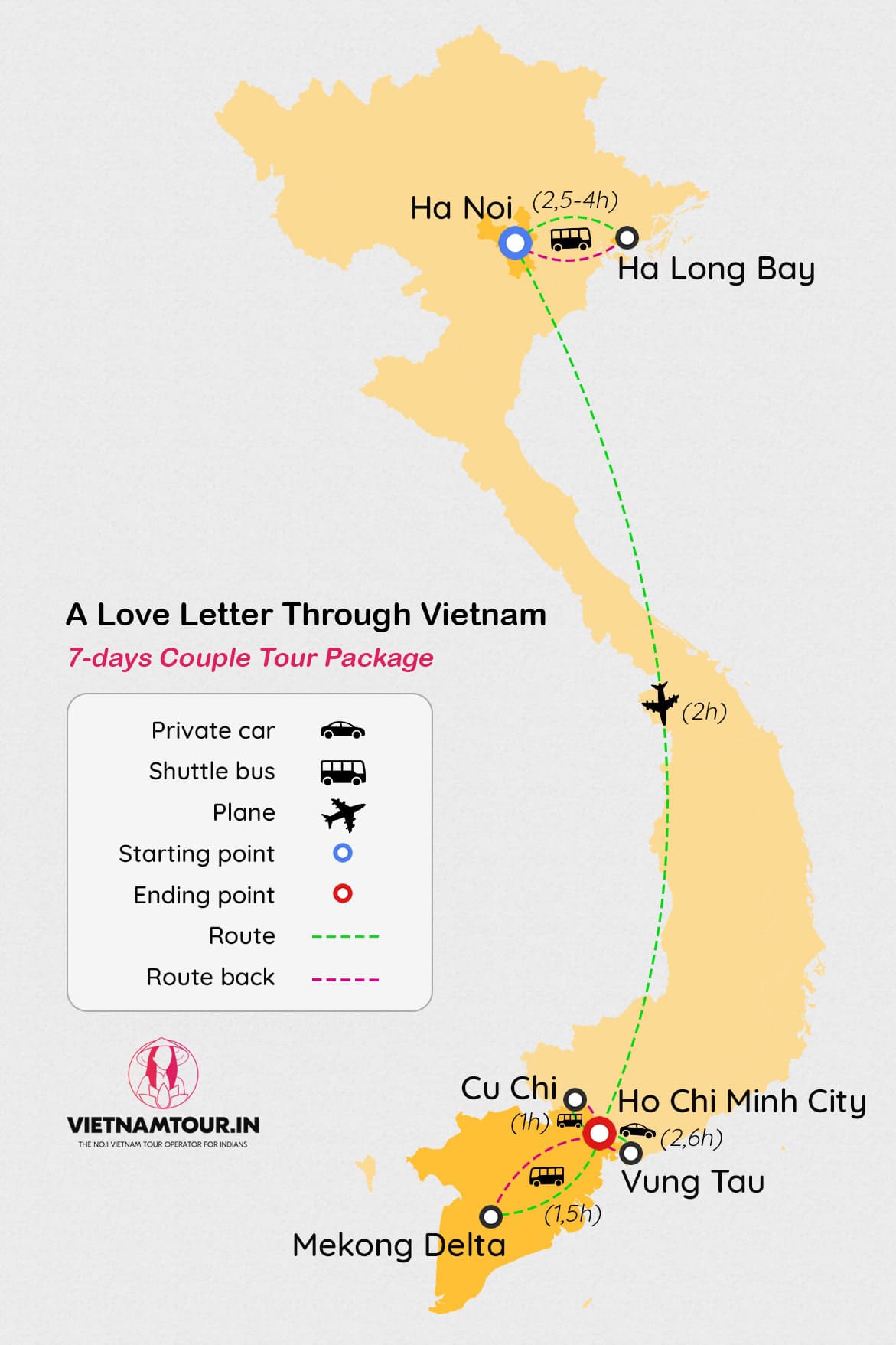 route map