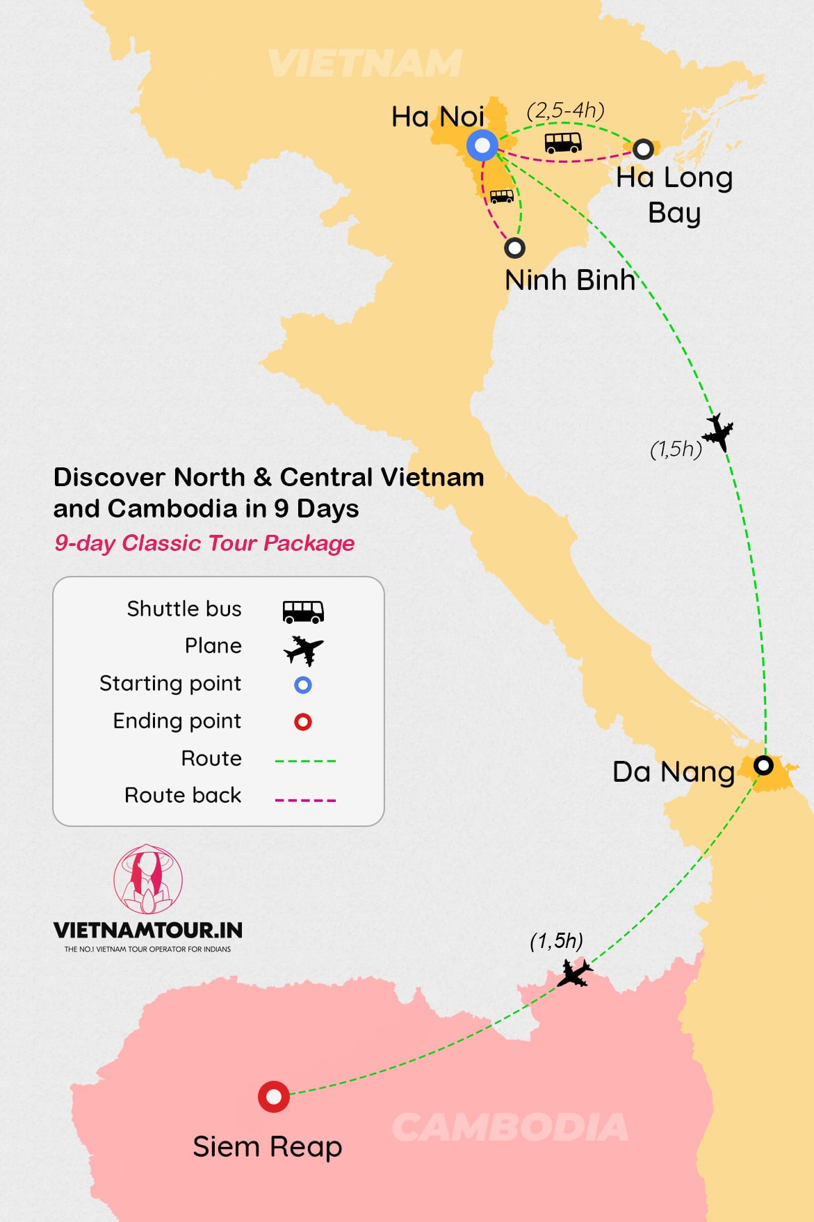 route map