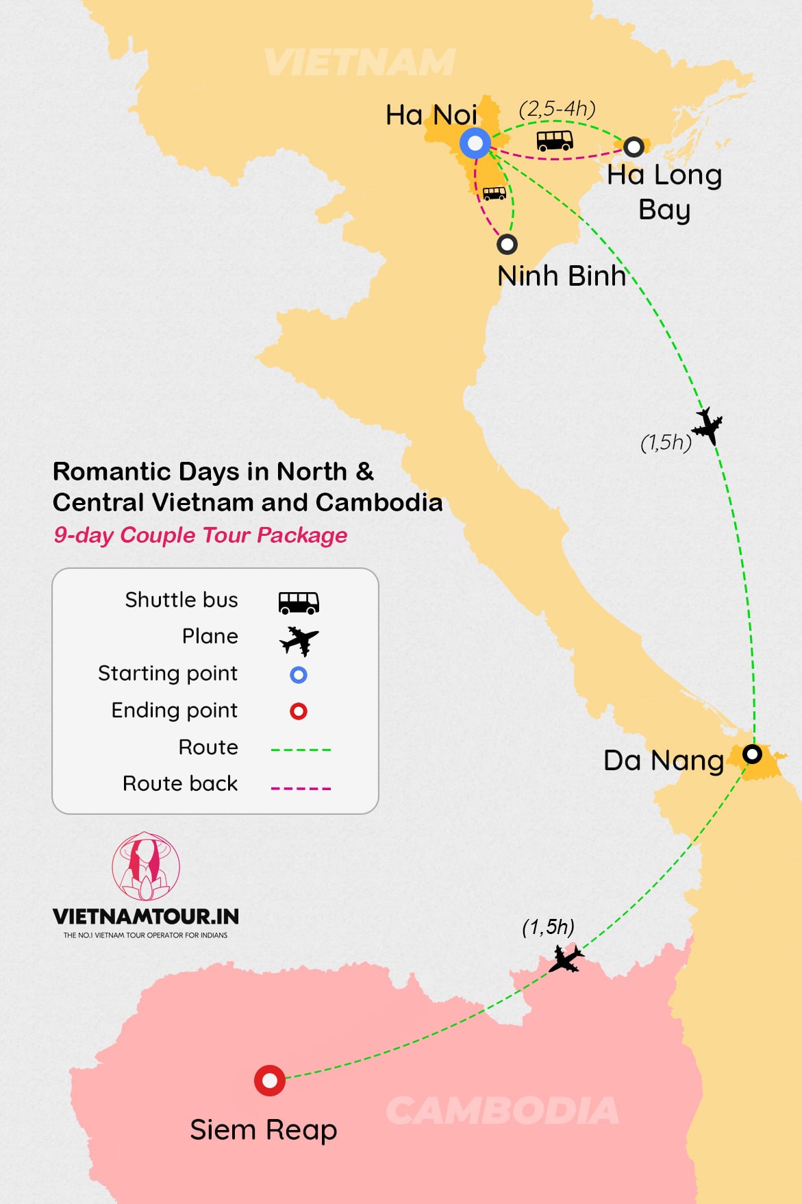 route map
