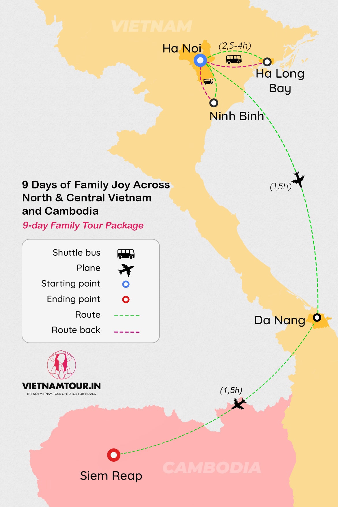 route map
