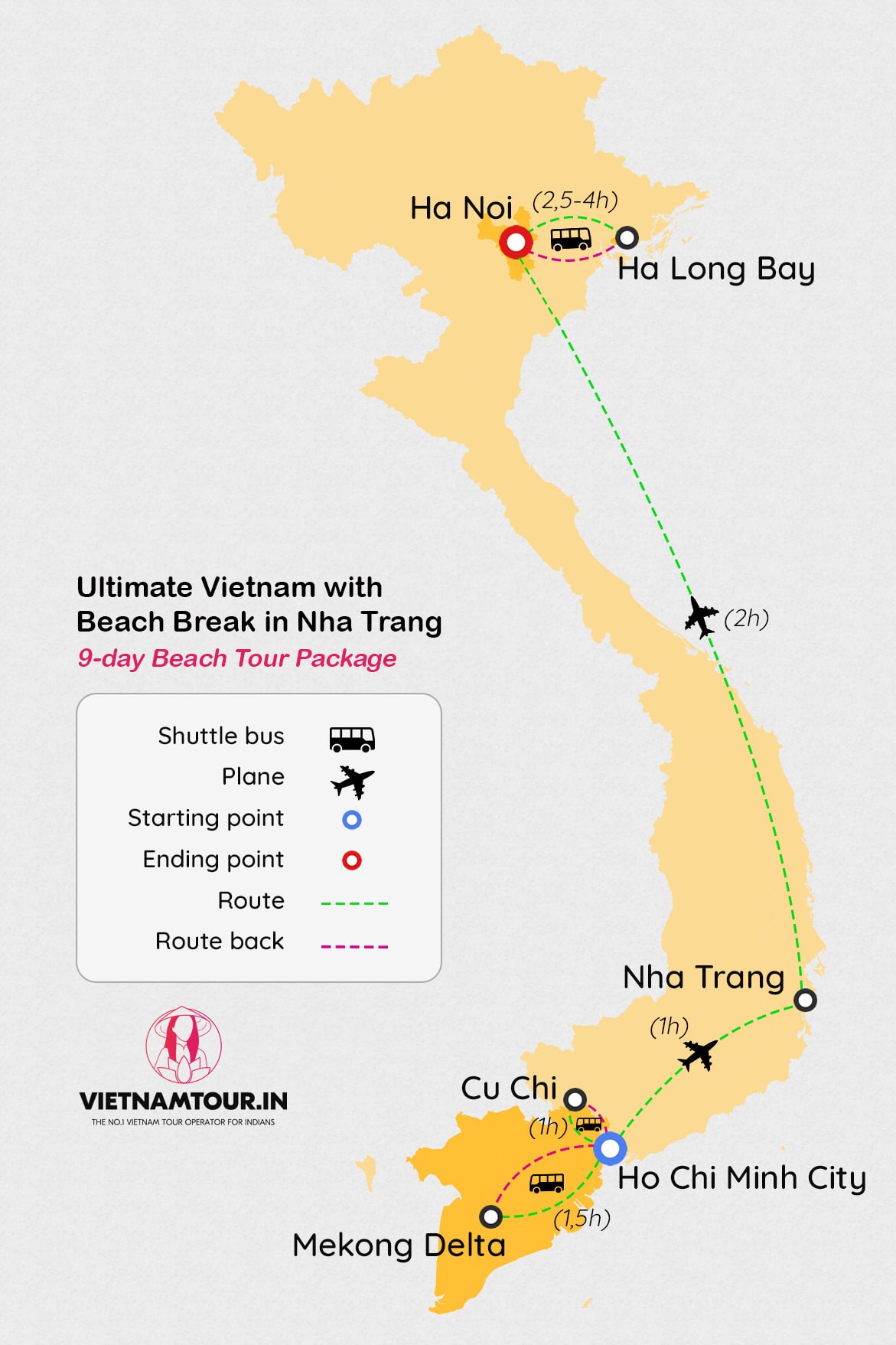 route map