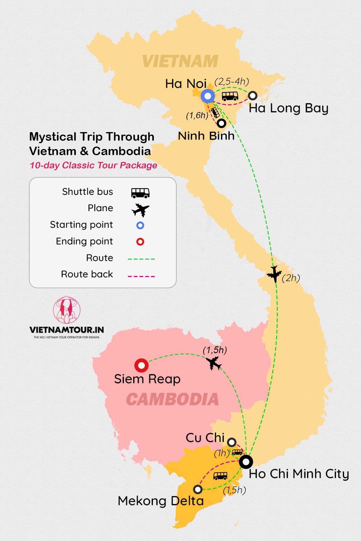 route map