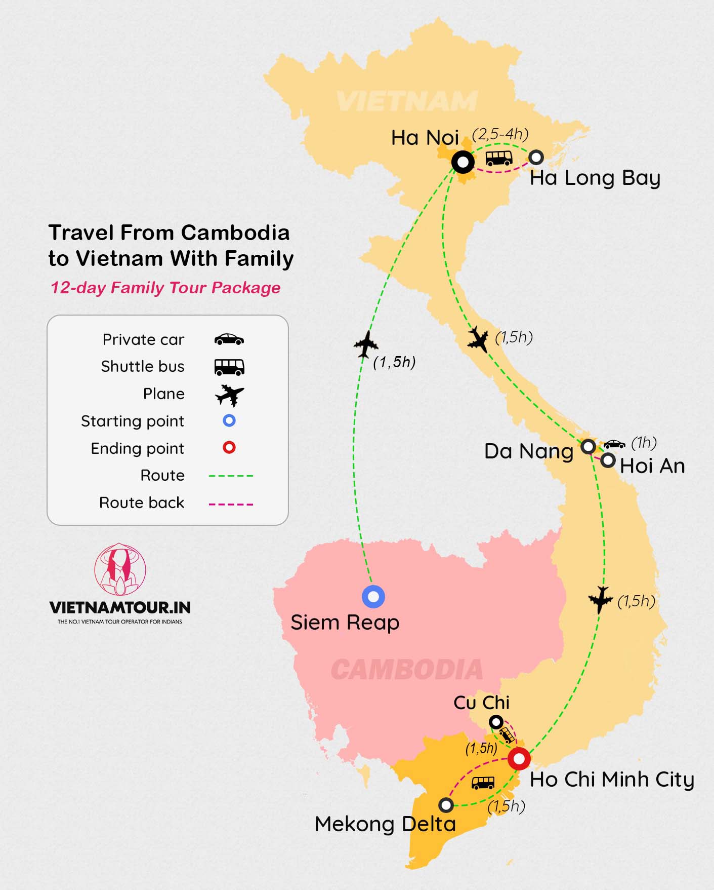 route map