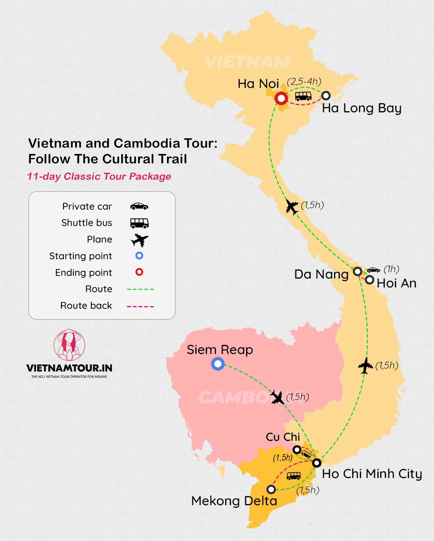 route map