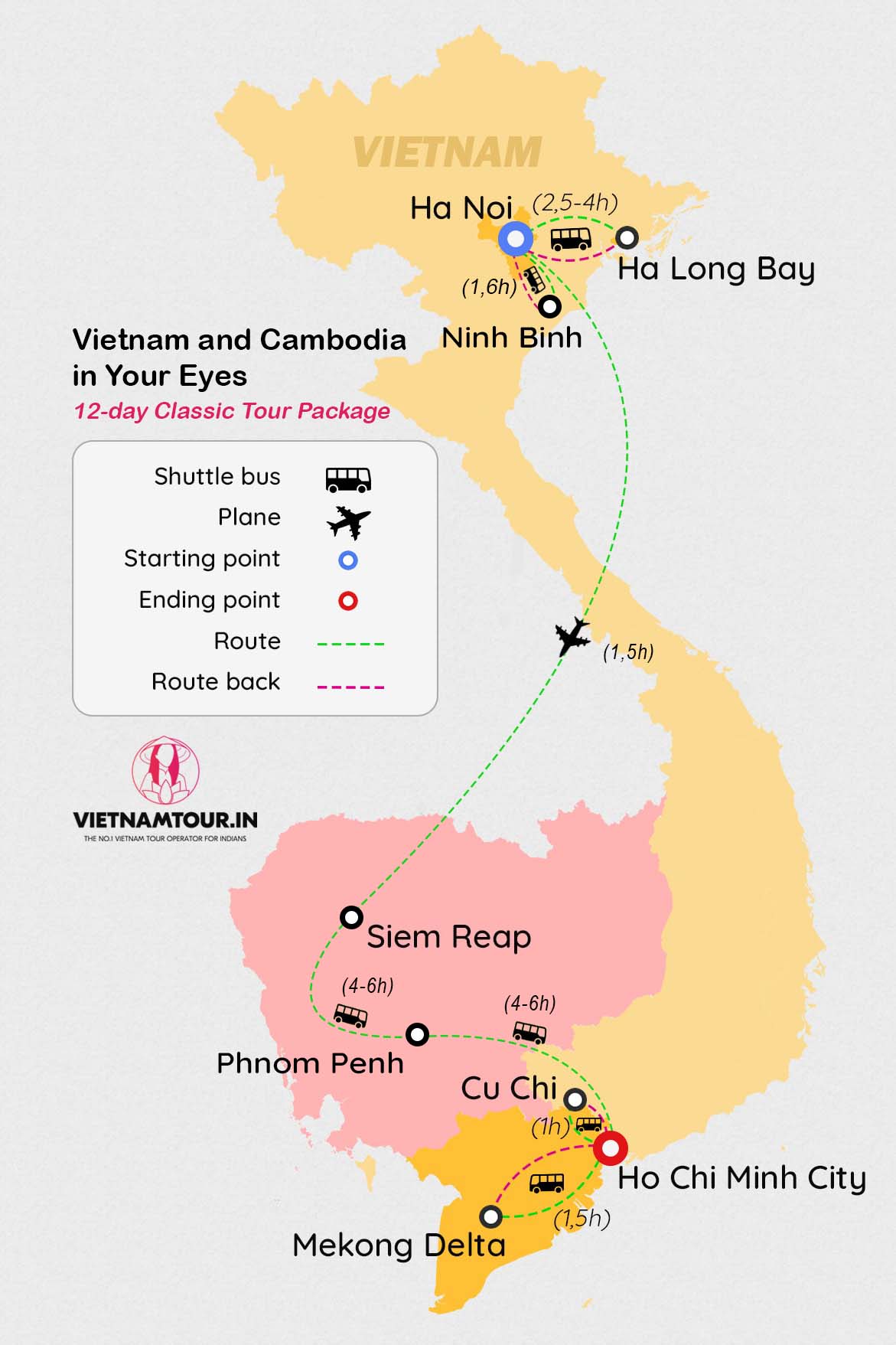 route map