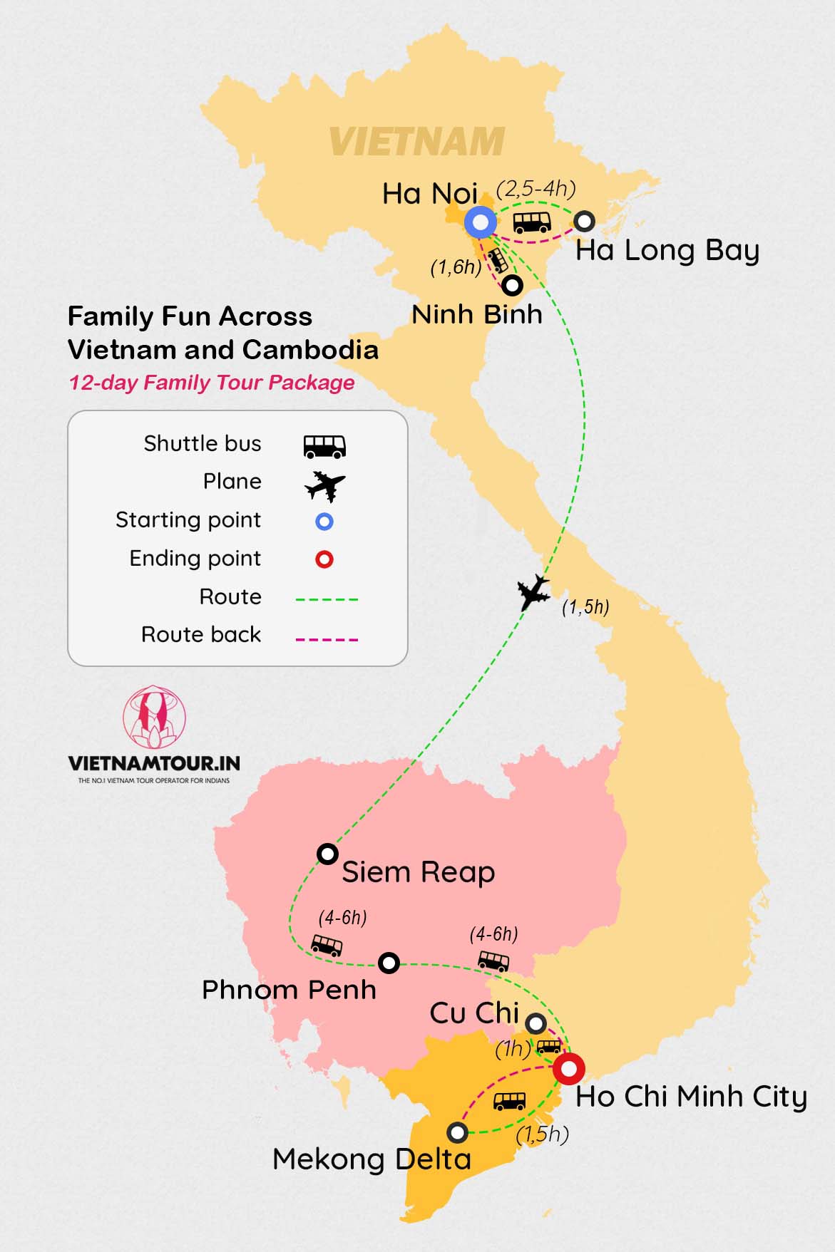 route map