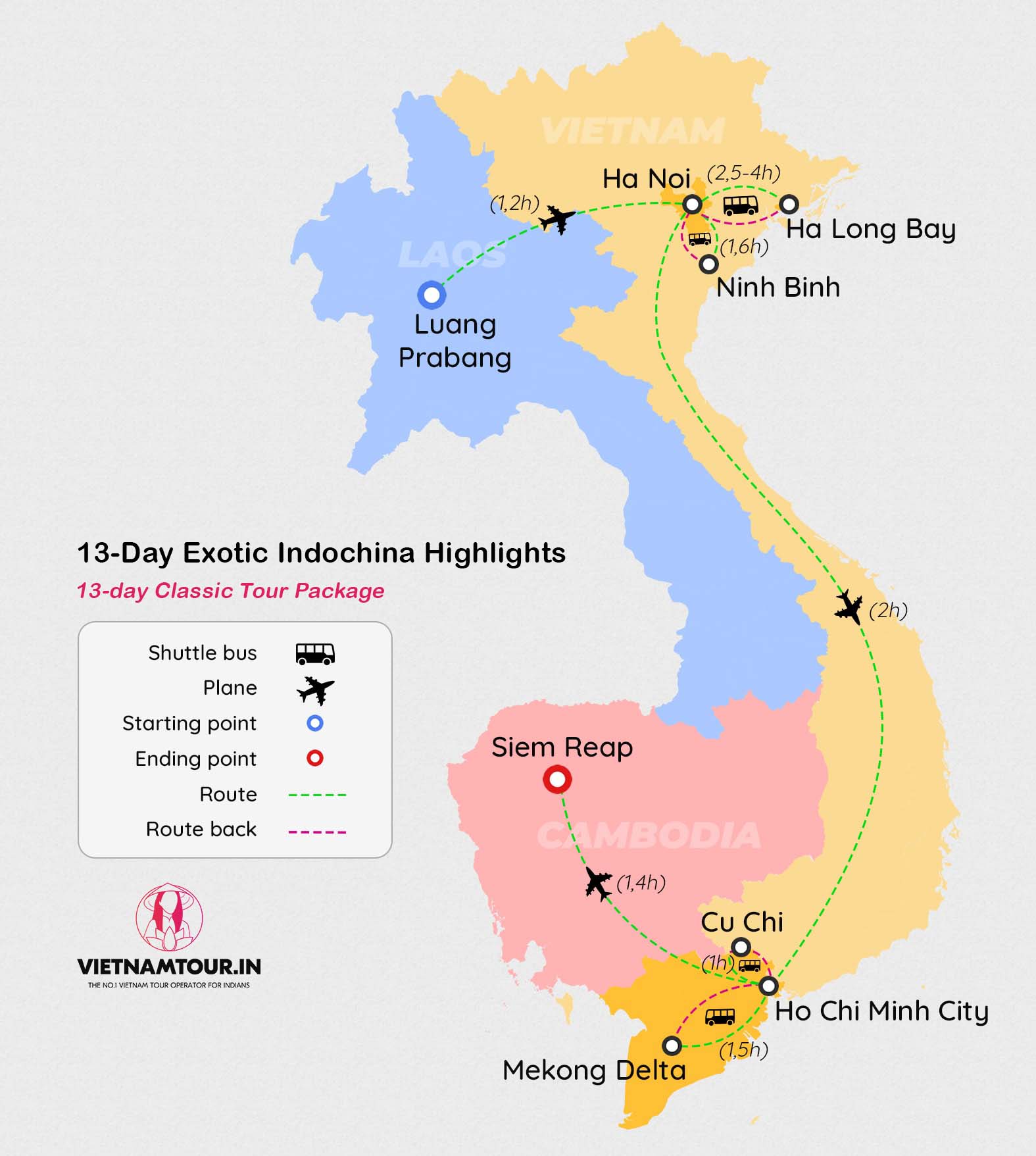 route map