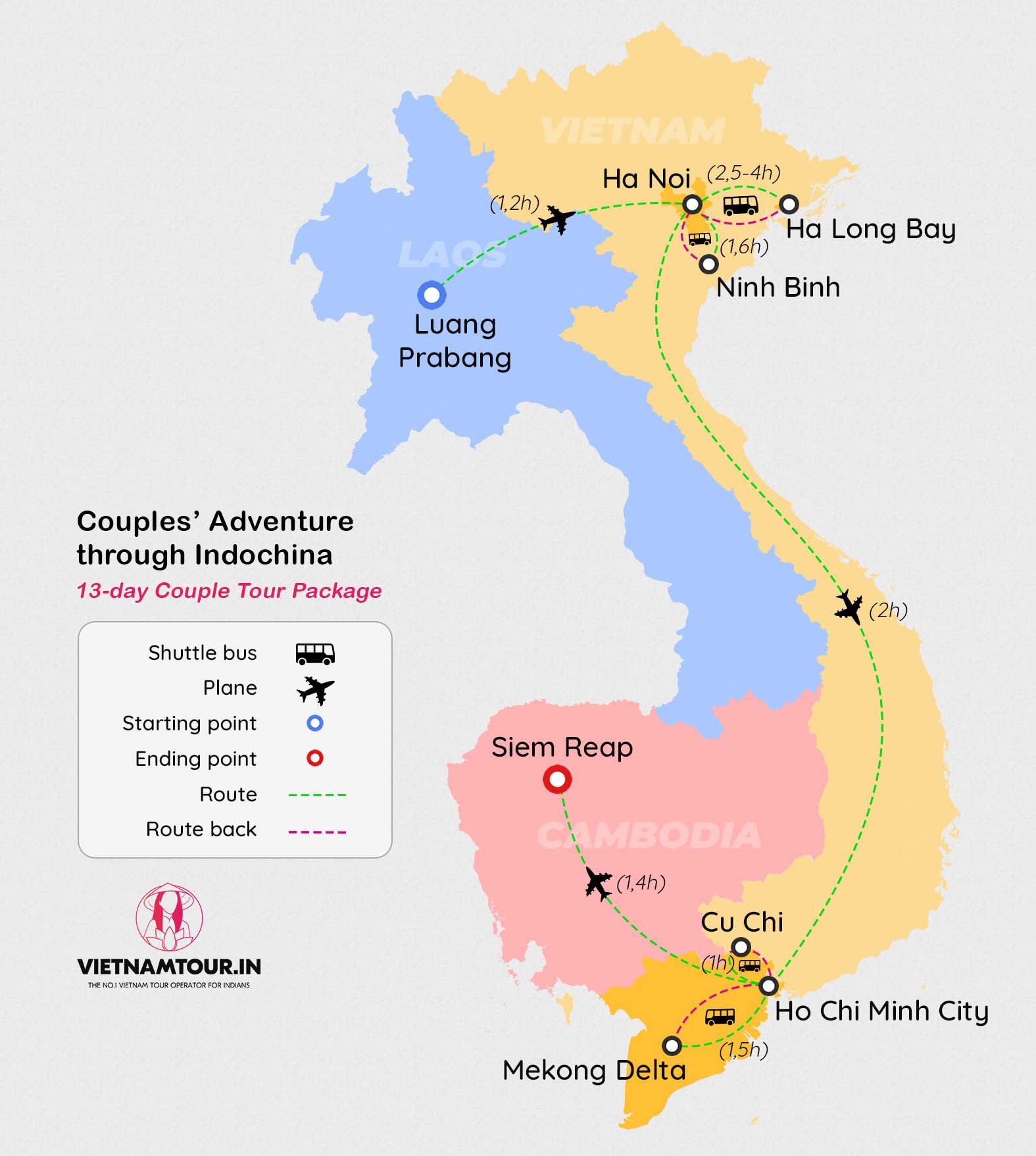 route map