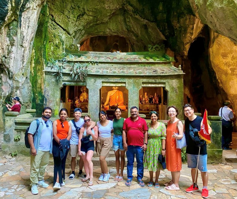 7 things Indian tourists must know before visiting Am Phu Cave Marble Mountains Da Nang 2026 cash VND only separate ticket footwear dress code timing