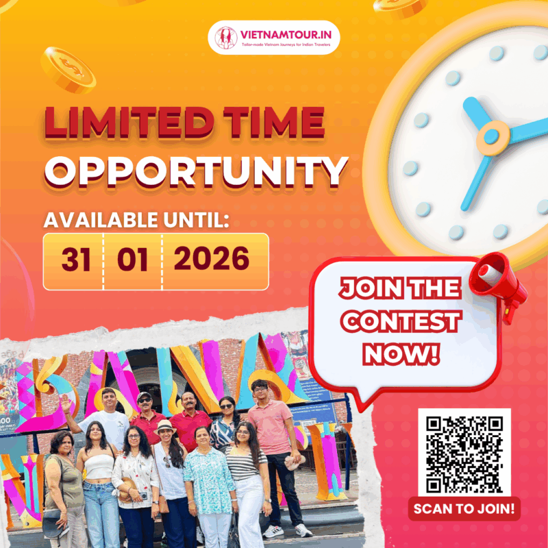 deadline of the Vietnamtour.in Most Referrals Contest