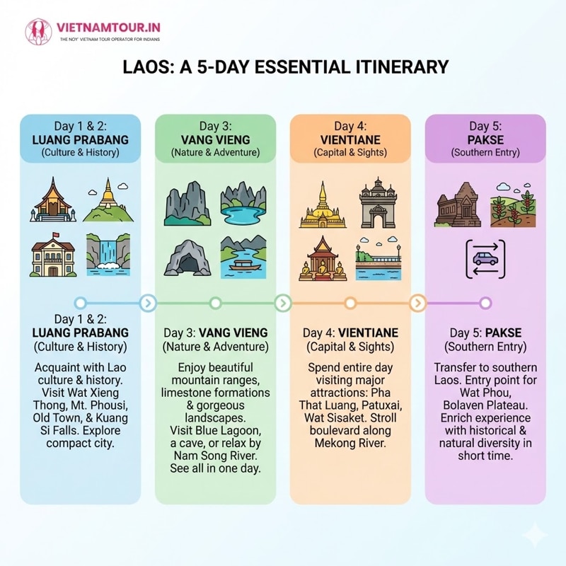 A Suggested Itinerary through the Best Places to Visit in Laos