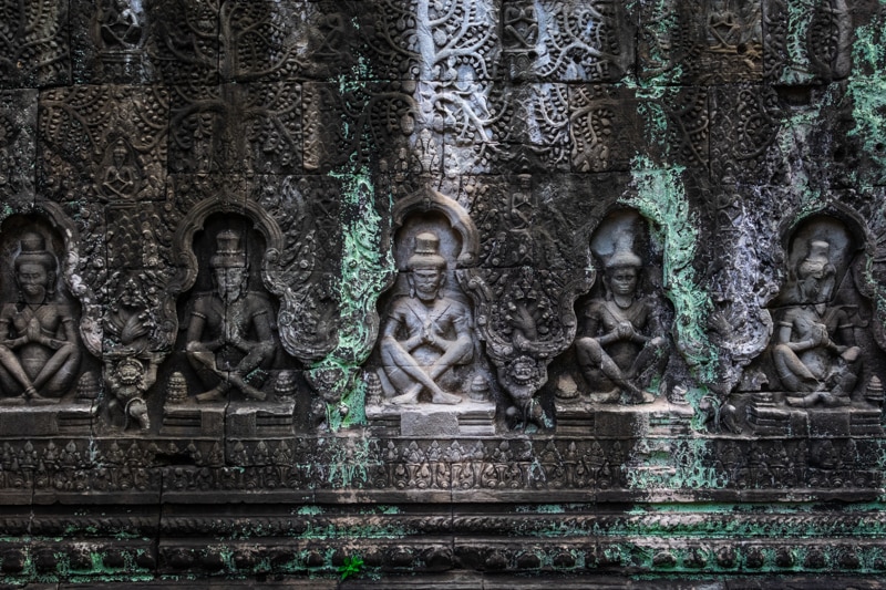 Ancient Architectures in Angkor Wat