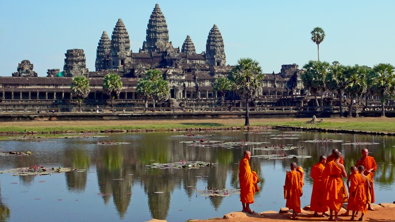 Angkor Wat is the world’s largest religious monument