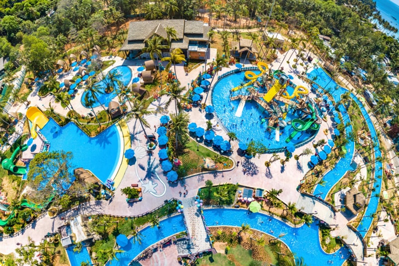 Aquatopia Water Park with 20 Different Games