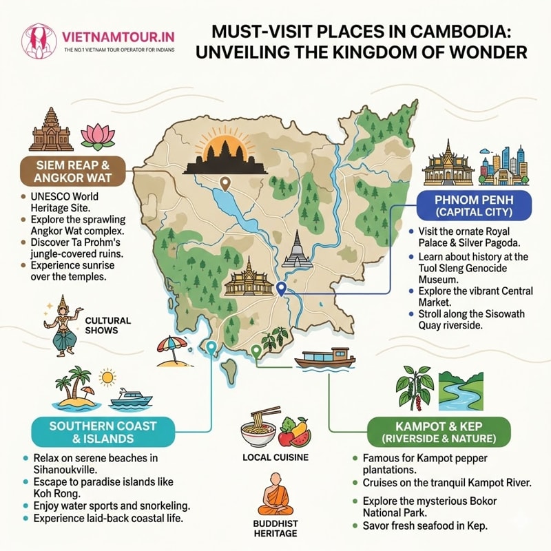 Best Places to Visit in Cambodia