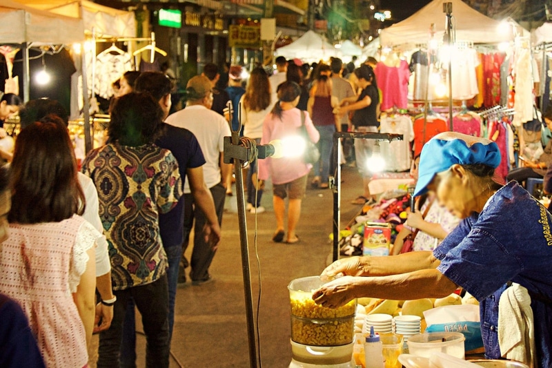 Bring cash with you to the night markets