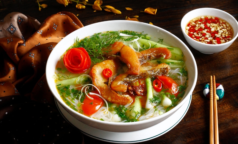 Bún Cá (Fish Noodle Soup)