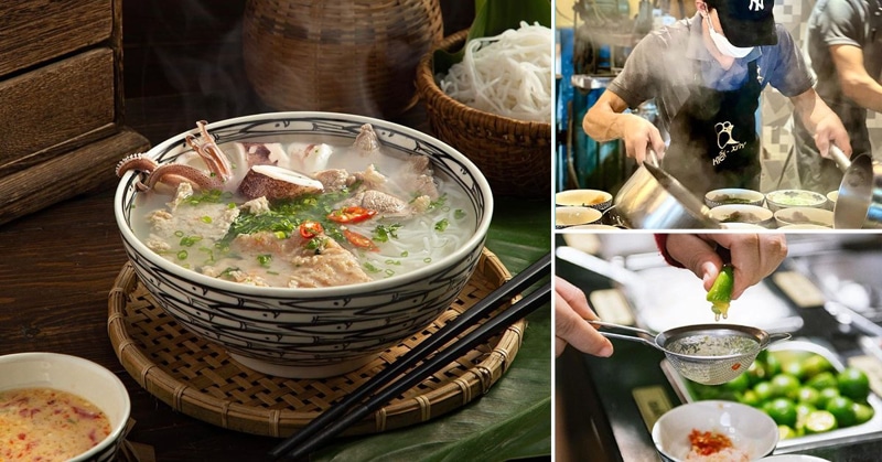 Bun quay, a type of noodle, is a very famos Phu Quoc specialties