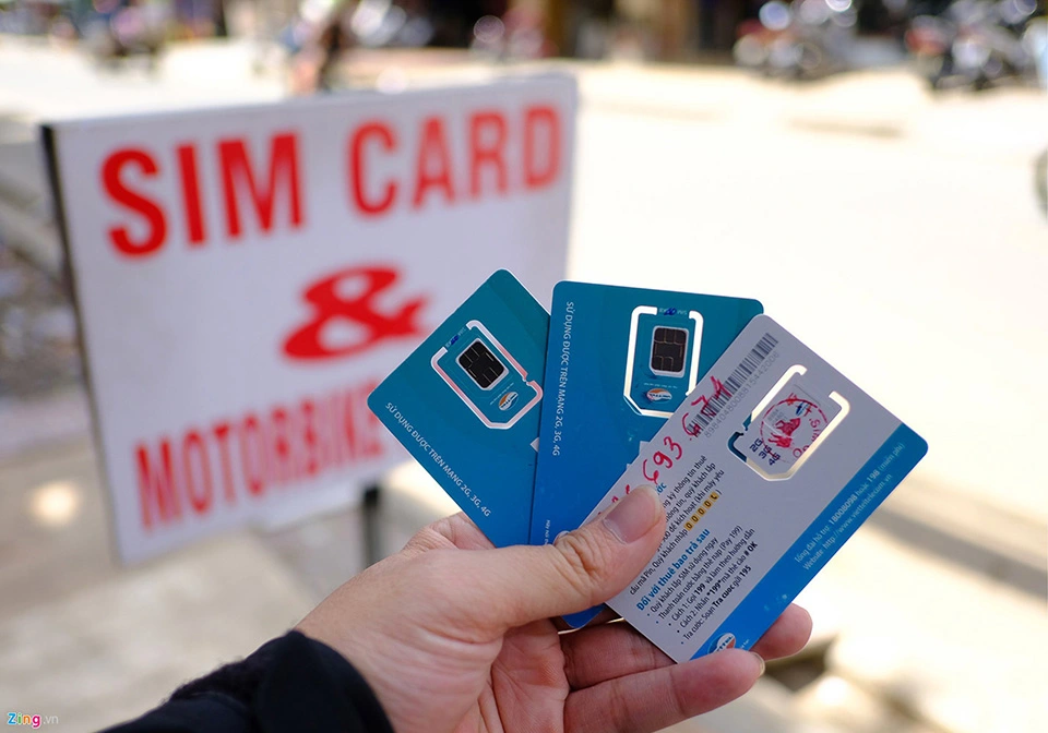 sim cards in Vietnam