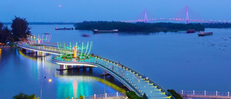 Can Tho Bridge in Can Tho, Vietnam