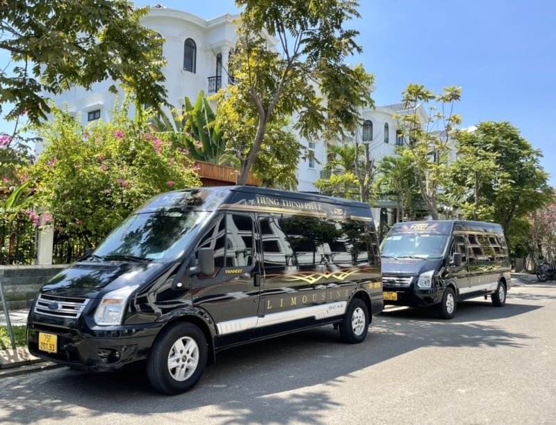 da nang to hue by limousine