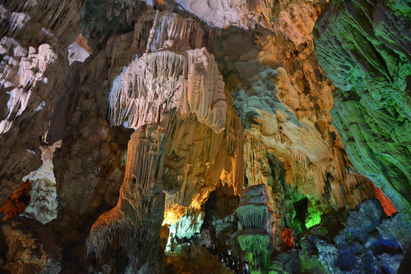 caves in halong bay