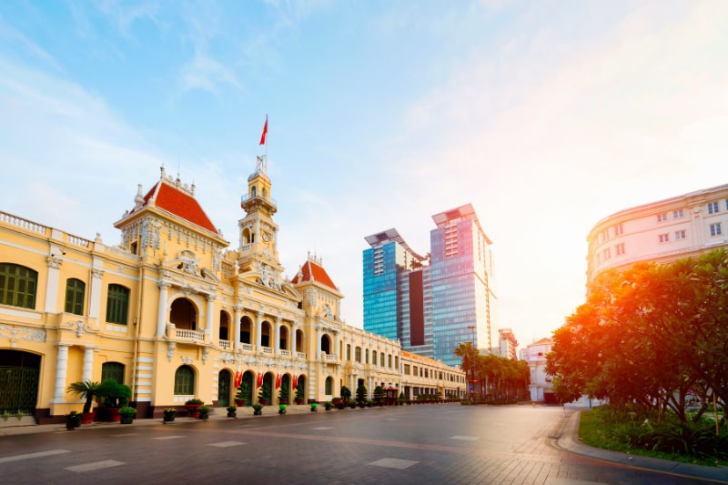 Ho Chi Minh Arrival