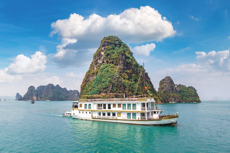 Hanoi - Halong Bay - Overnight Cruise (B, L, D) - by Shuttle Bus