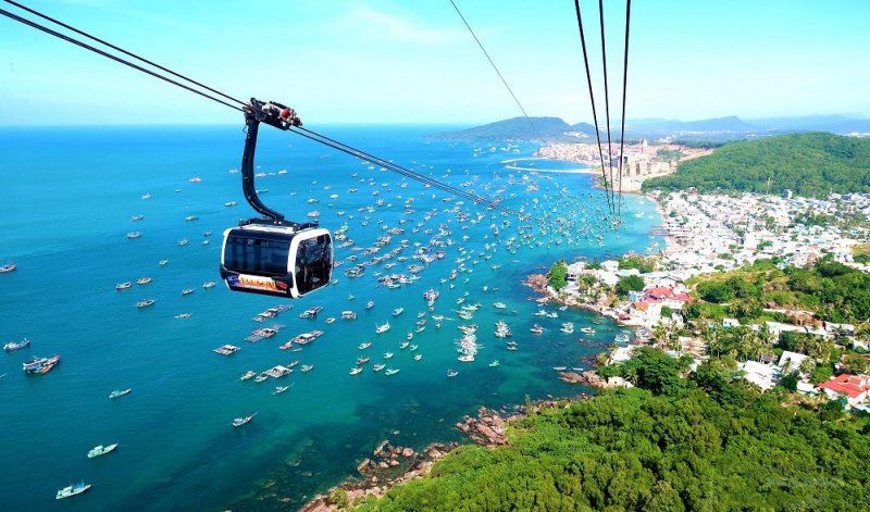 Day 3: Danang Half-Day City Tour (Marble Moutain - Monkey Moutain - Am Phu Cave) (Private Tour) - Fly to Phu Quoc (B)