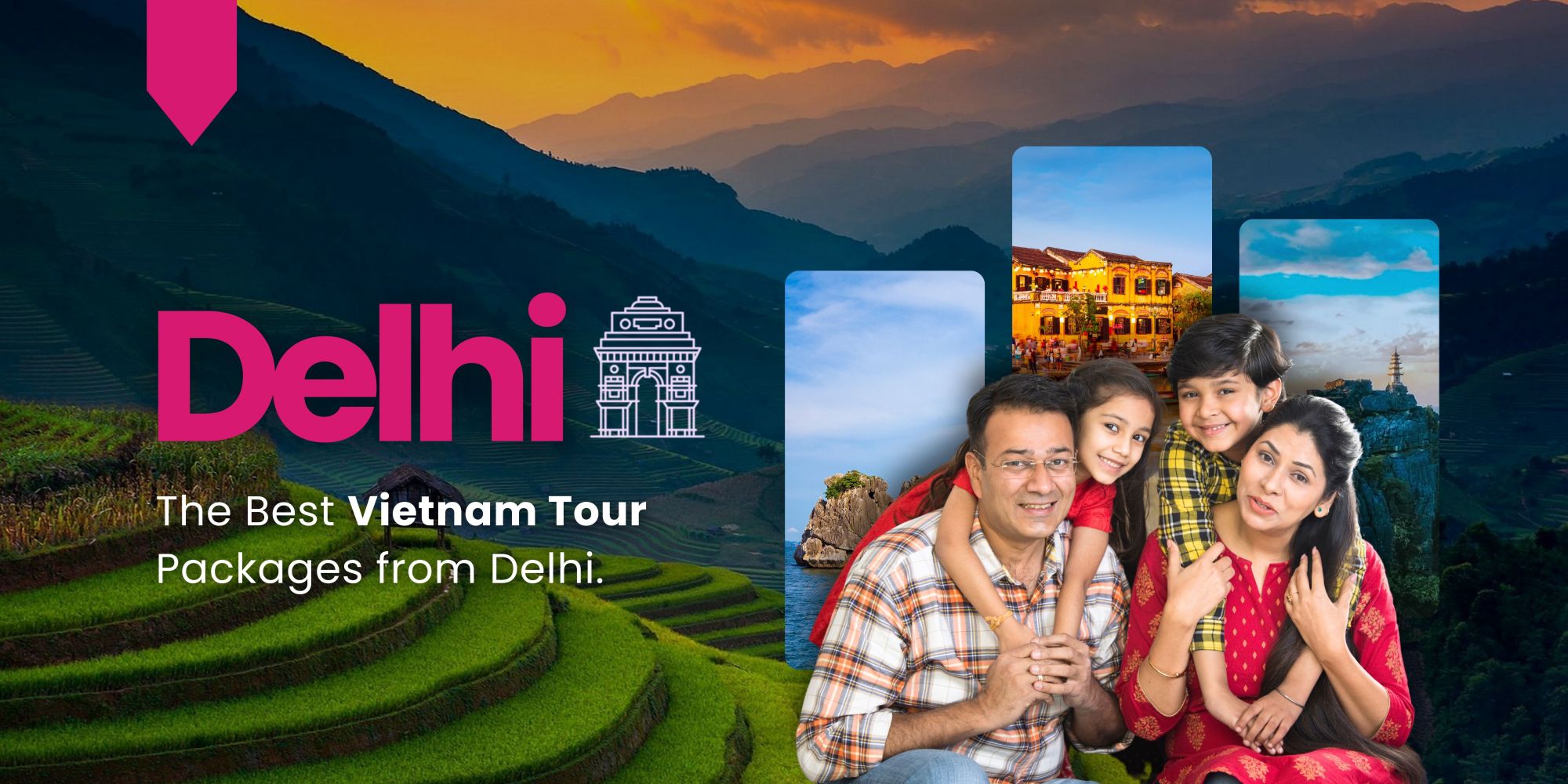 Vienam Tours from Delhi with Vietnamtour.in