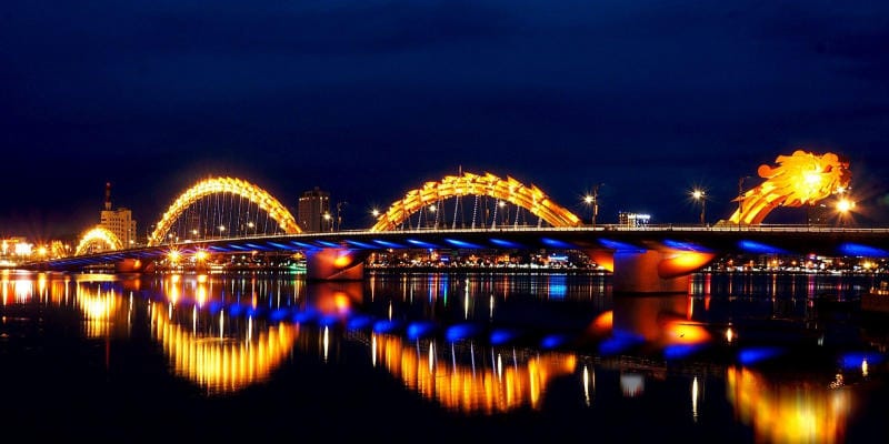 Dragon Bridge in Da nang