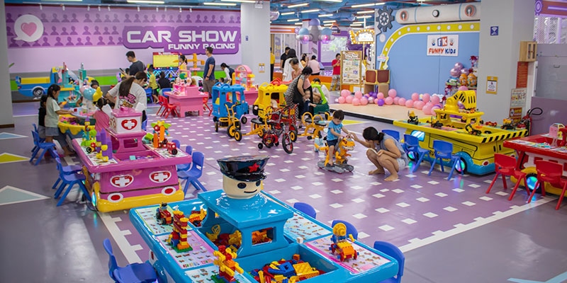 Funny Kids Area in Landmark 81