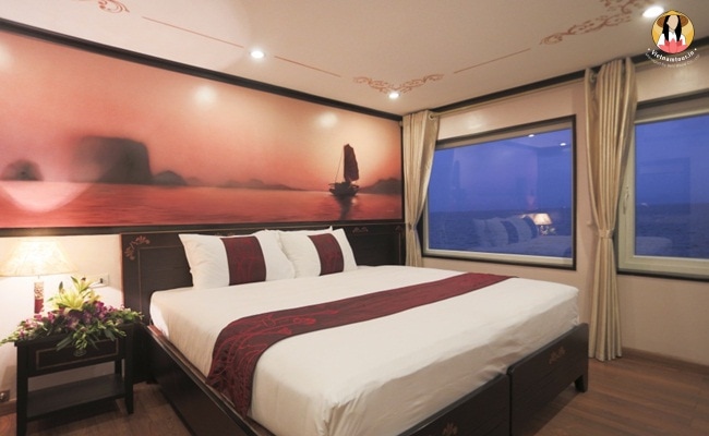 Huong Hai Sealife Cruise room