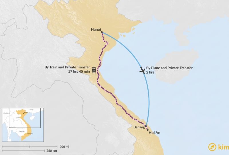 How Far Is Hanoi from Hoi An