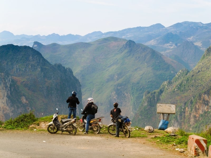 Get around Vietnam by motorbike