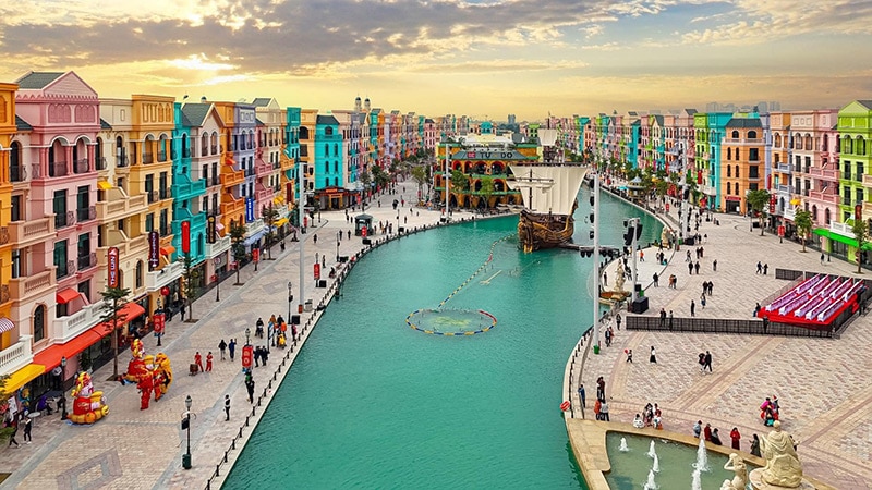 Inspiring European architecture in Mega Grand World