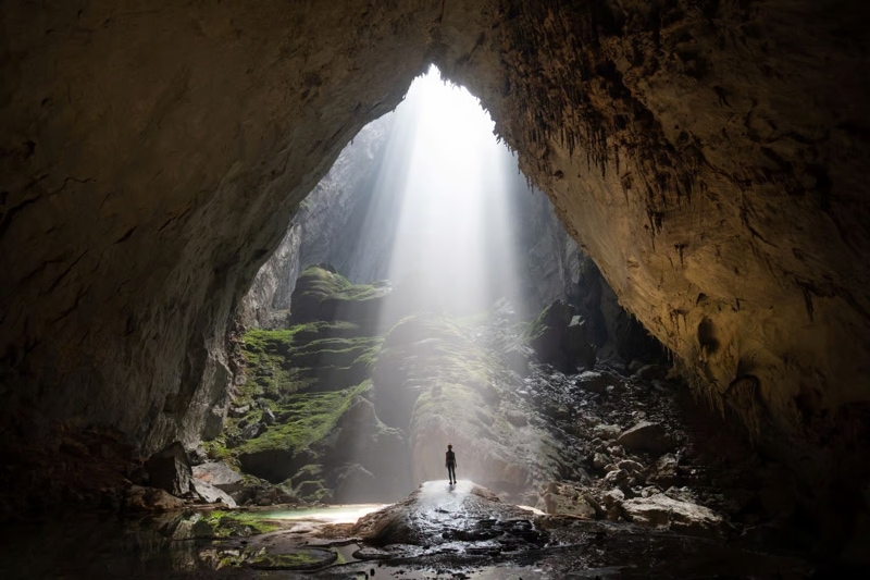 Light Holes and Natural Skylights inside Son Doong