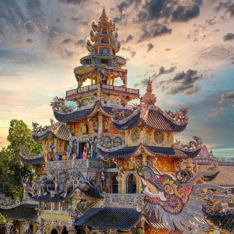 Linh Phuoc Pagoda