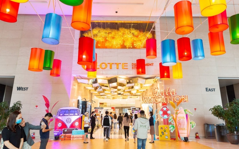Lotte Department Store in the Lotte Center Hanoi