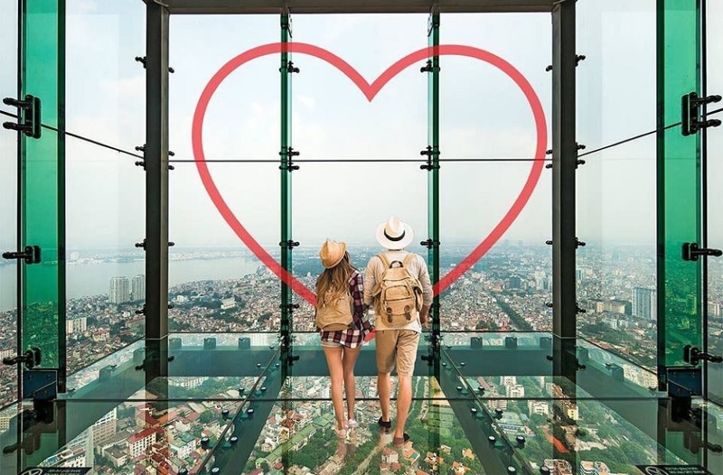 Lotte Observation Deck on the 65th Floor in Lotte Center Hanoi