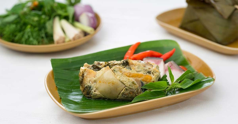 Mok Pa (Laos Streamed Fish)