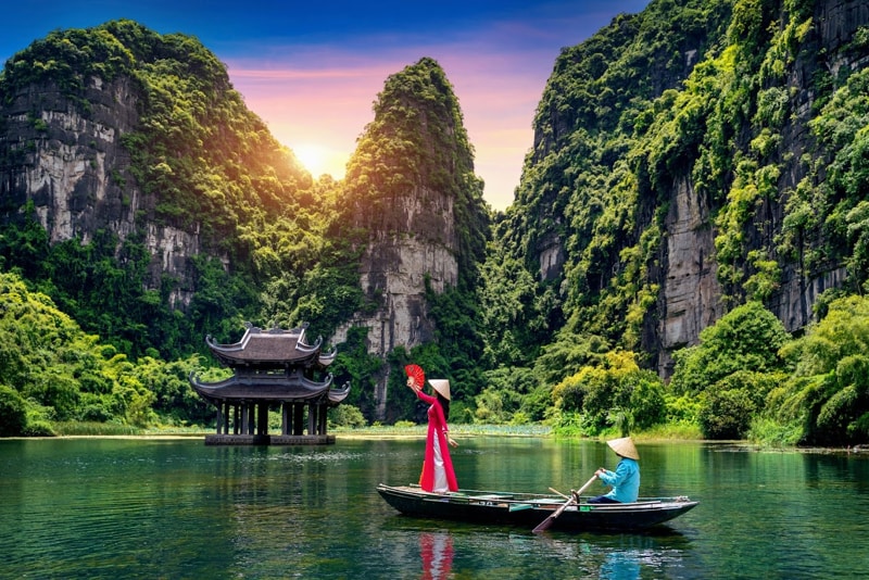 Natural Beauty of Ninh Binh, Vietnam