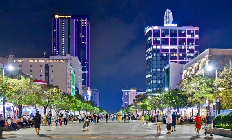 Nguyen Hue Walking Street