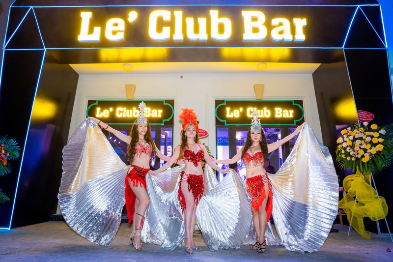 Night Bar in the Grand World Phu Quoc