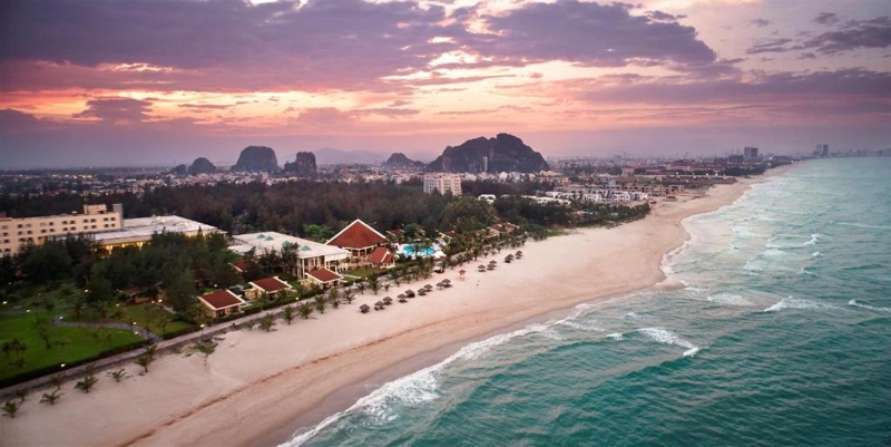 Non Nuoc Beach was recognised by Forbes as one of the most beautiful beaches on the planet