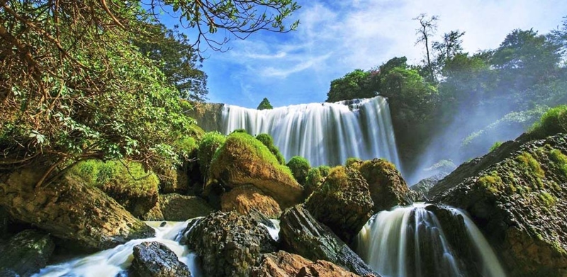 Panoramic Viewpoint of Elephant Waterfall