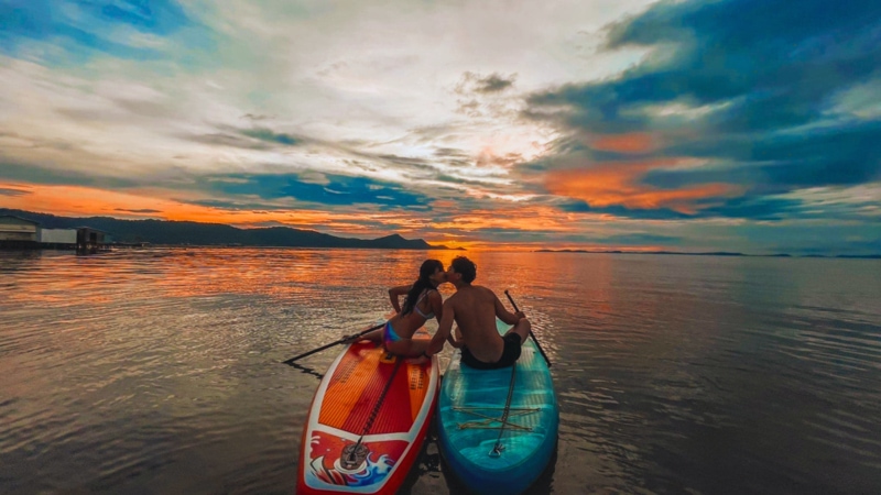 Ride SUP and take photo in Phu Quoc