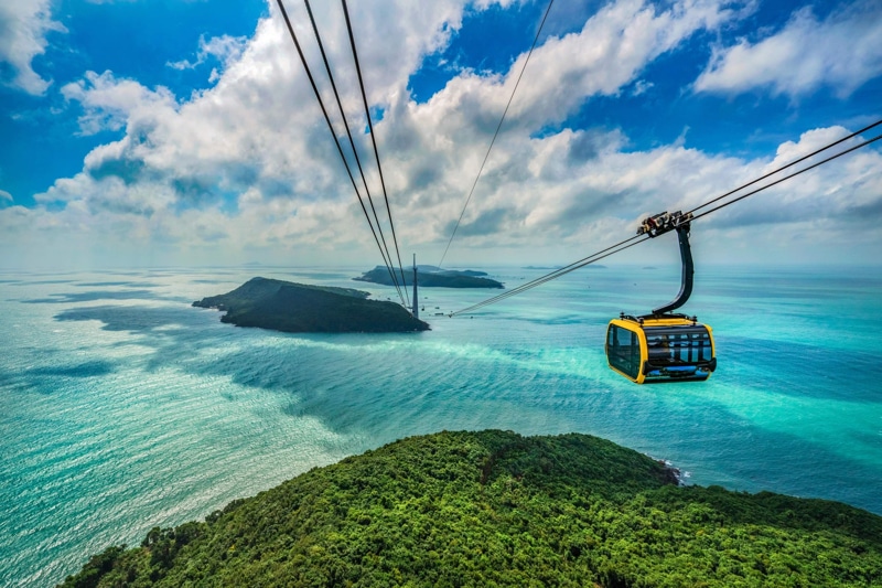 Ride the Sea-Crossing Cable Car