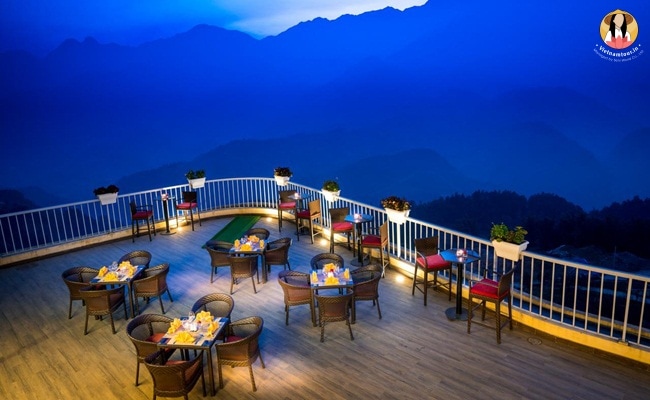 Amazing Hotel Sapa's rooftop