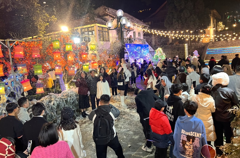 Snow Festival in Sapa, Vietnam